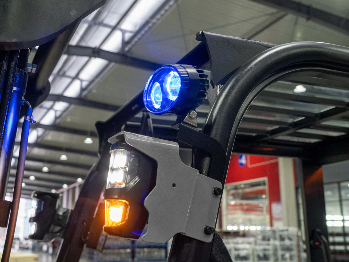 Oświetlenie gwarantujące bezpieczeństwo w wózku Q-LIFT EFLA251S